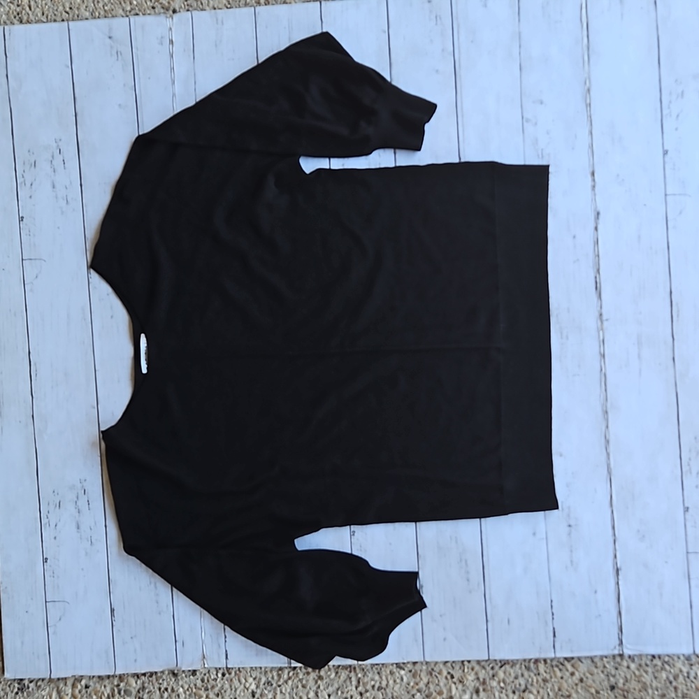 Max Studio Black Sweater Womens size Large